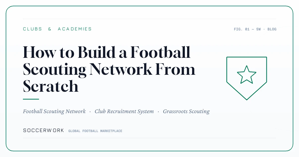 How to Build a Football Scouting Network From Scratch