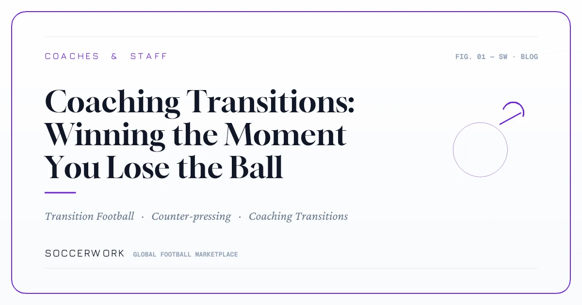 Coaching Transitions: Winning the Moment You Lose the Ball