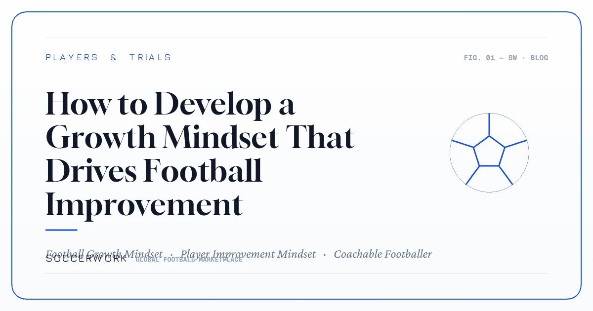 How to Develop a Growth Mindset That Drives Football Improvement