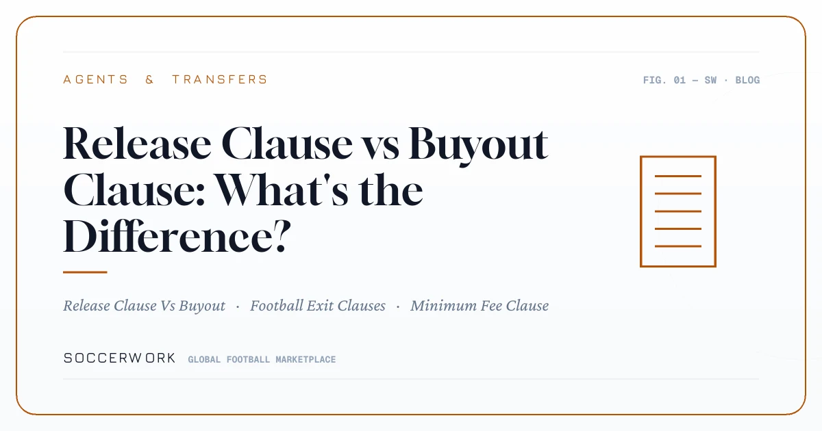 Release Clause vs Buyout Clause: What's the Difference?